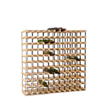 121 bottles holders high quality wooden and metal wine racks for wine cellar use